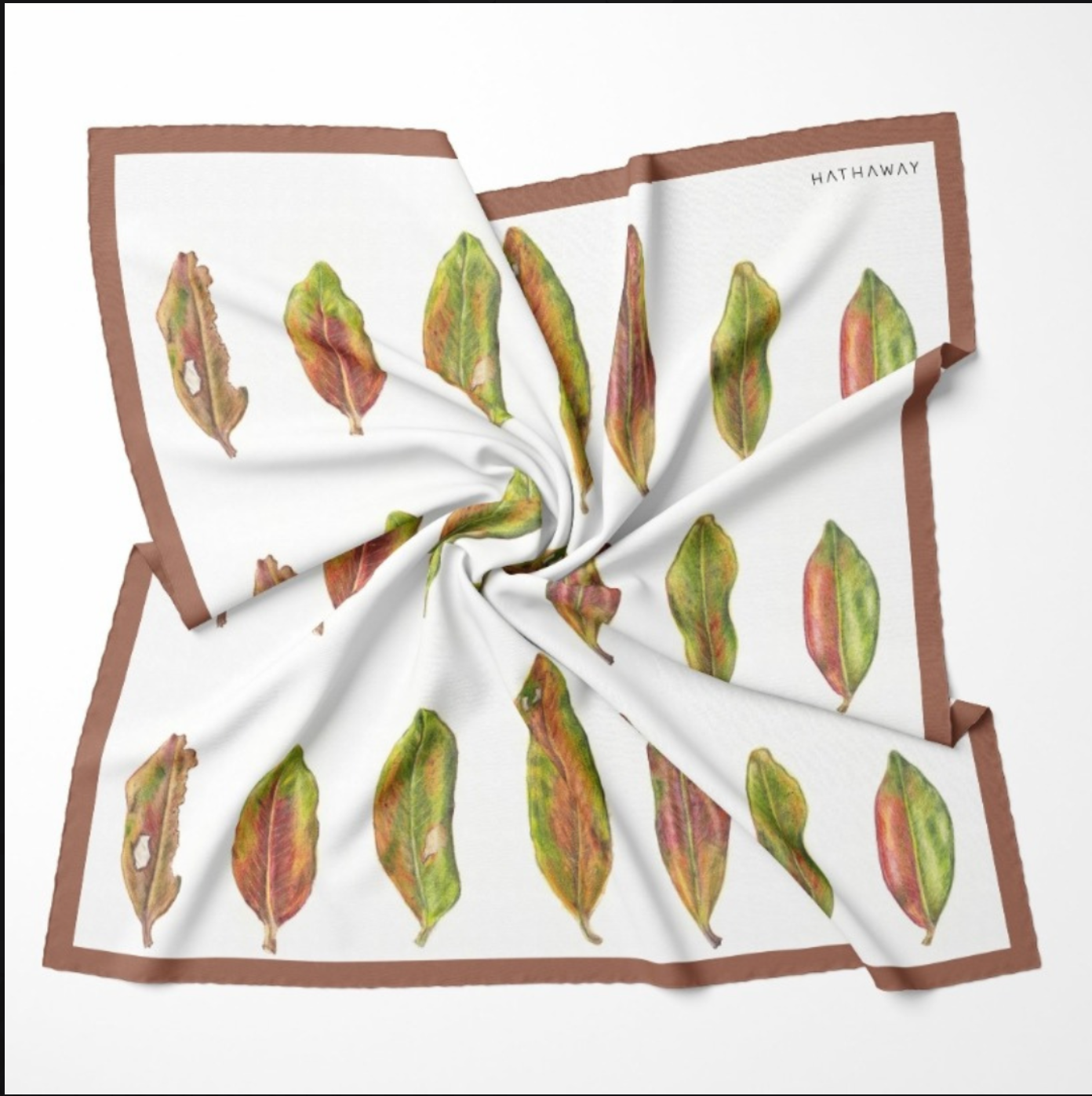 Pōhutukawa Silk Twill Scarf