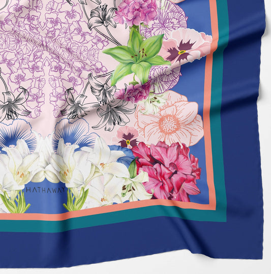 Slice_of_Joy_Silk_Scarf close up