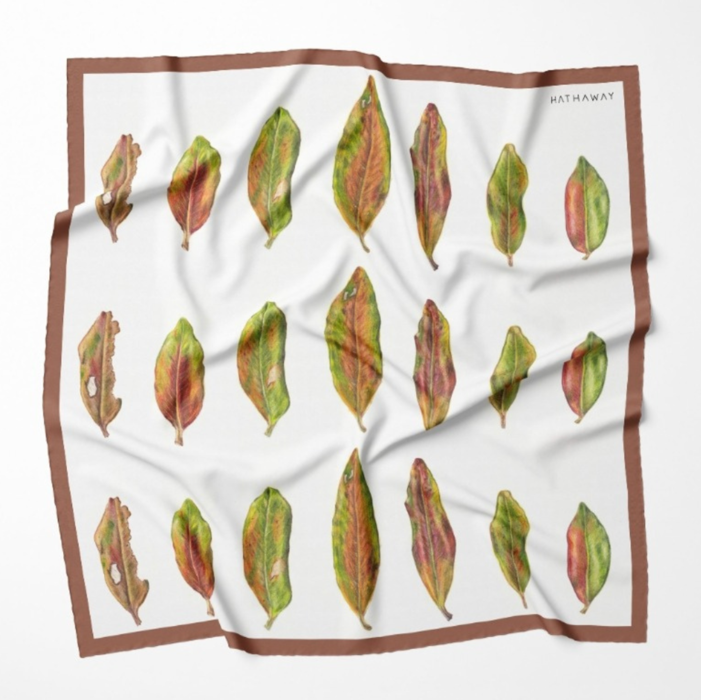 Pōhutukawa Silk Twill Scarf