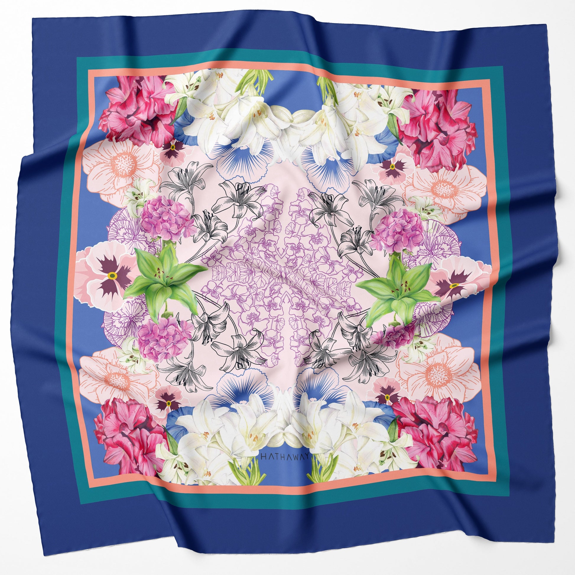 Slice of Joy Silk Scarf